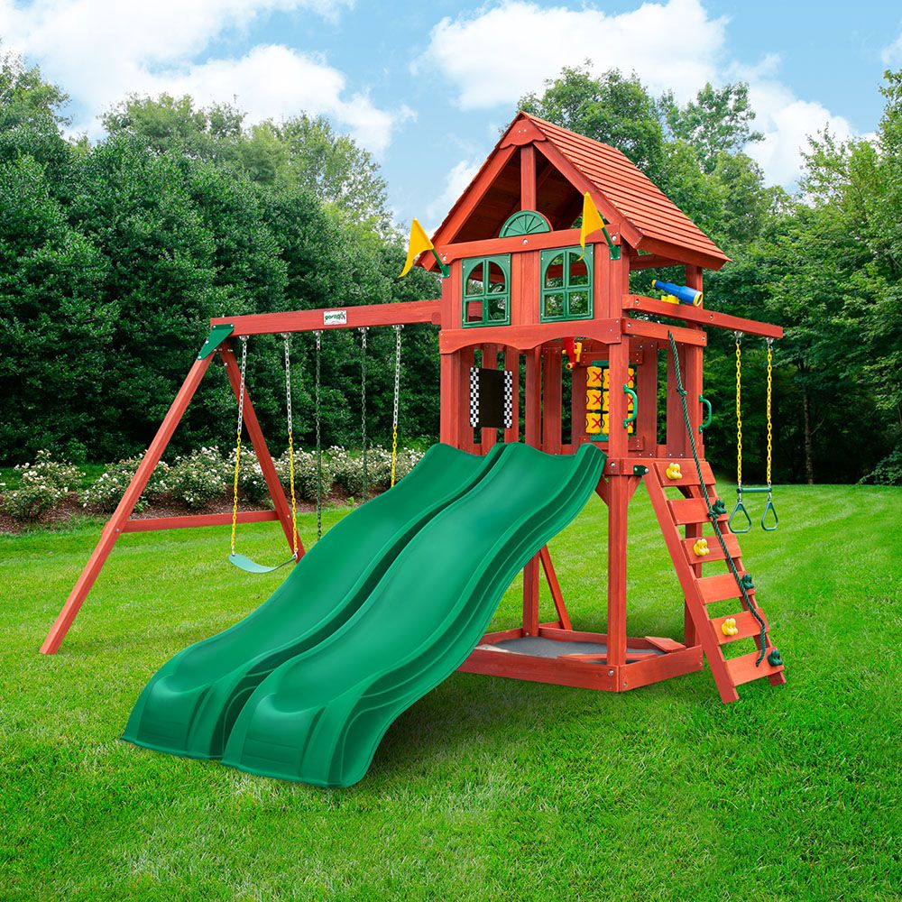 Adventure Wave Swing Set wooden playset